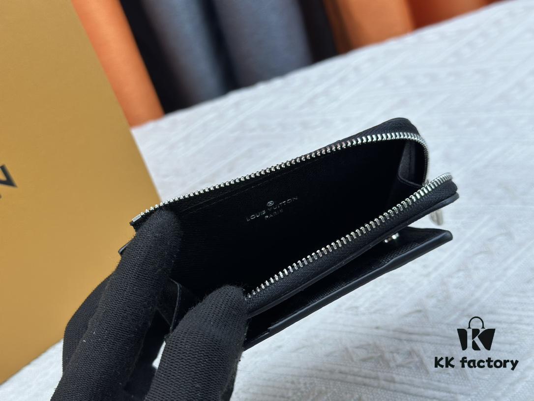 693076ea6e68136f4d9a6643 Top-Grade Original Louis Vuitton Hybrid Wallet in Black Monogram Shadow Leather