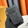 693076f56e68136f4d9a665c Top-Grade Original Louis Vuitton Hybrid Wallet in Black Monogram Shadow Leather