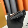 693076f66e68136f4d9a665f Top-Grade Original Louis Vuitton Hybrid Wallet in Black Monogram Shadow Leather