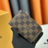 693076f86e68136f4d9a6661 Top-Grade Original Louis Vuitton Hybrid Wallet in Black Monogram Shadow Leather