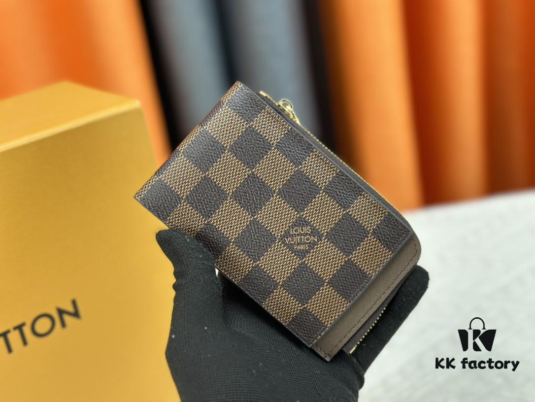693076f86e68136f4d9a6661 Top-Grade Original Louis Vuitton Hybrid Wallet in Black Monogram Shadow Leather