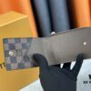 693076f96e68136f4d9a6665 Top-Grade Original Louis Vuitton Hybrid Wallet in Black Monogram Shadow Leather