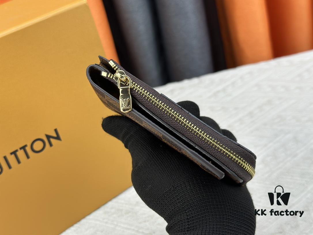 693076fa6e68136f4d9a6666 Top-Grade Original Louis Vuitton Hybrid Wallet in Black Monogram Shadow Leather