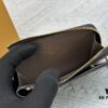 693076fb6e68136f4d9a6667 Top-Grade Original Louis Vuitton Hybrid Wallet in Black Monogram Shadow Leather
