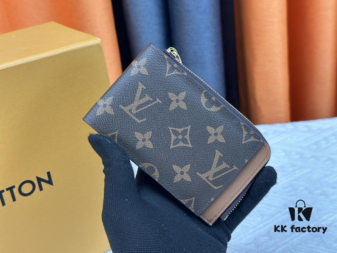 693076fc6e68136f4d9a6668 Top Original This New Hybrid Wallet is Made of Black Monogram Shadow Leather, Ingeniously Combining a Card Holder with Louis Vuitton's Best-Selling Multiple Wallet