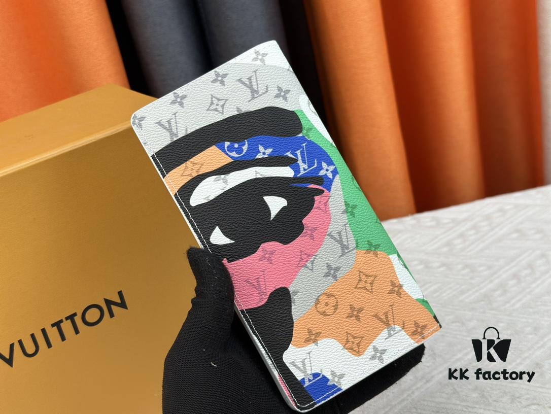 693077026e68136f4d9a6674 Wallet Model: N62665 Louis Vuitton Classic Brazza Wallet in Damier Graphite Pixel Canvas