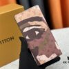Wallet Model: N62665 Louis Vuitton Classic Brazza Wallet in Damier Graphite Pixel Canvas with Digital-Inspired Design