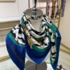693077356e68136f4d9a66df Luxury LV Monogram Tiger Stripe Silk Scarf - Premium Quality 90x90cm Real Silk