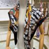 6930773b6e68136f4d9a66ea Luxury LV Monogram Tiger Stripe Silk Scarf - Premium Quality 100% Twill Silk 90x90cm