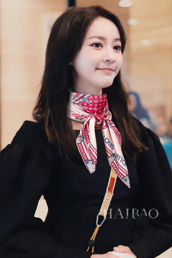 6930773f6e68136f4d9a66f4 Luxury Custom Let's Go Monogram Jacquard Silk Scarf 90x90cm - LV Inspired Travel Heritage Design