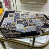 693077406e68136f4d9a66f6 Luxury Custom Let's Go Monogram Silk Scarf – High-End Jacquard Mulberry Silk Square Shawl 90x90cm