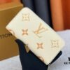 693077446e68136f4d9a66fd Top Original 💎 By The Pool Collection Zipped Wallet in Monogram Empreinte Leather