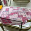 693077446e68136f4d9a66fe Luxury Custom Let's Go Monogram Jacquard Silk Scarf 90x90cm - LV Inspired Travel Heritage Design