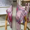 693077456e68136f4d9a6701 Luxury Custom Let's Go Monogram Jacquard Silk Scarf 90x90cm - LV Inspired Travel Heritage Design