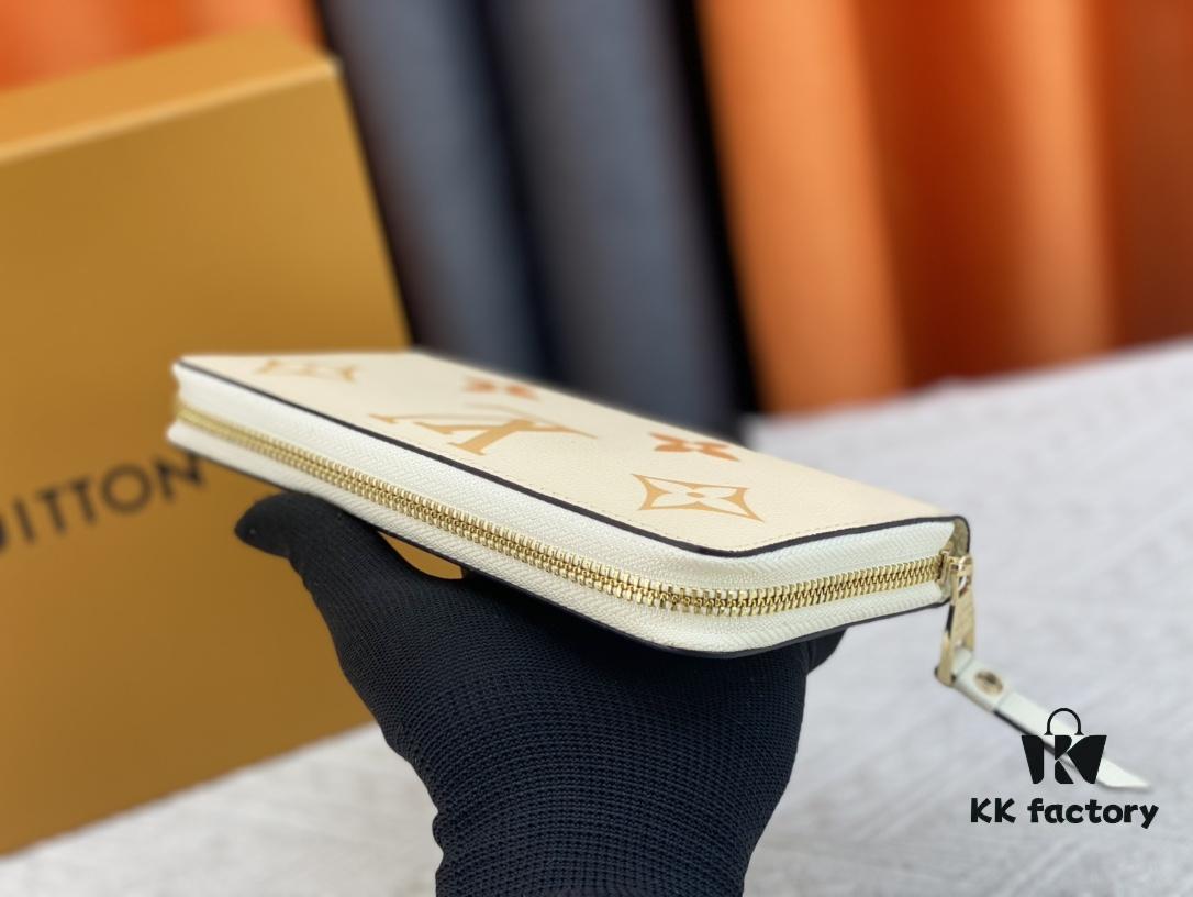 693077456e68136f4d9a6703 Top Original 💎 By The Pool Collection Zipped Wallet in Monogram Empreinte Leather
