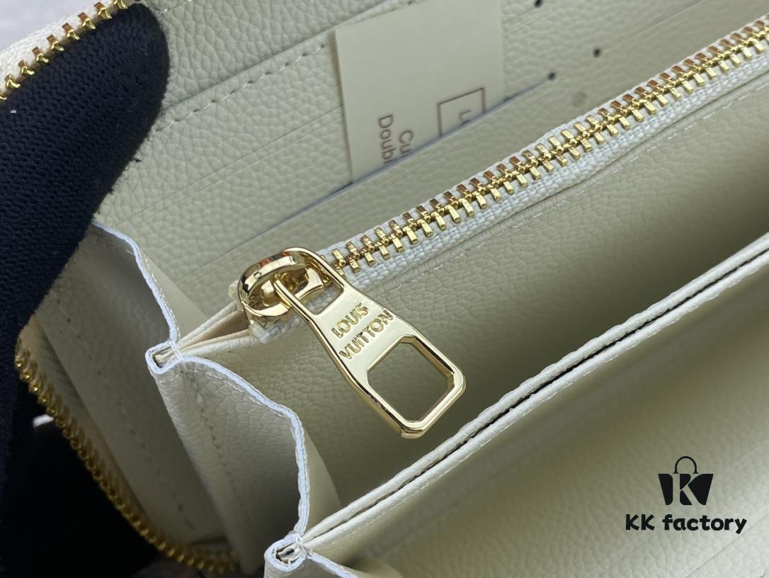 693077476e68136f4d9a6704 Top Original 💎 By The Pool Collection Zipped Wallet in Monogram Empreinte Leather