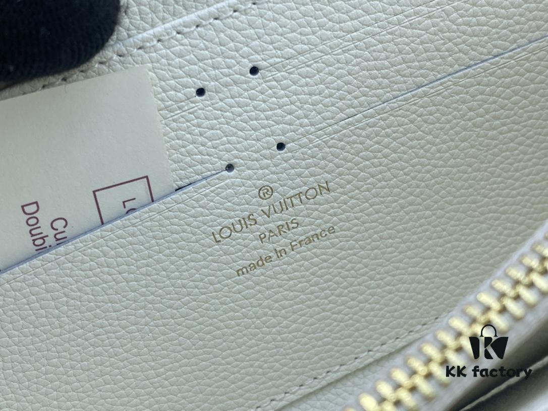693077486e68136f4d9a6705 Top Original 💎 By The Pool Collection Zipped Wallet in Monogram Empreinte Leather