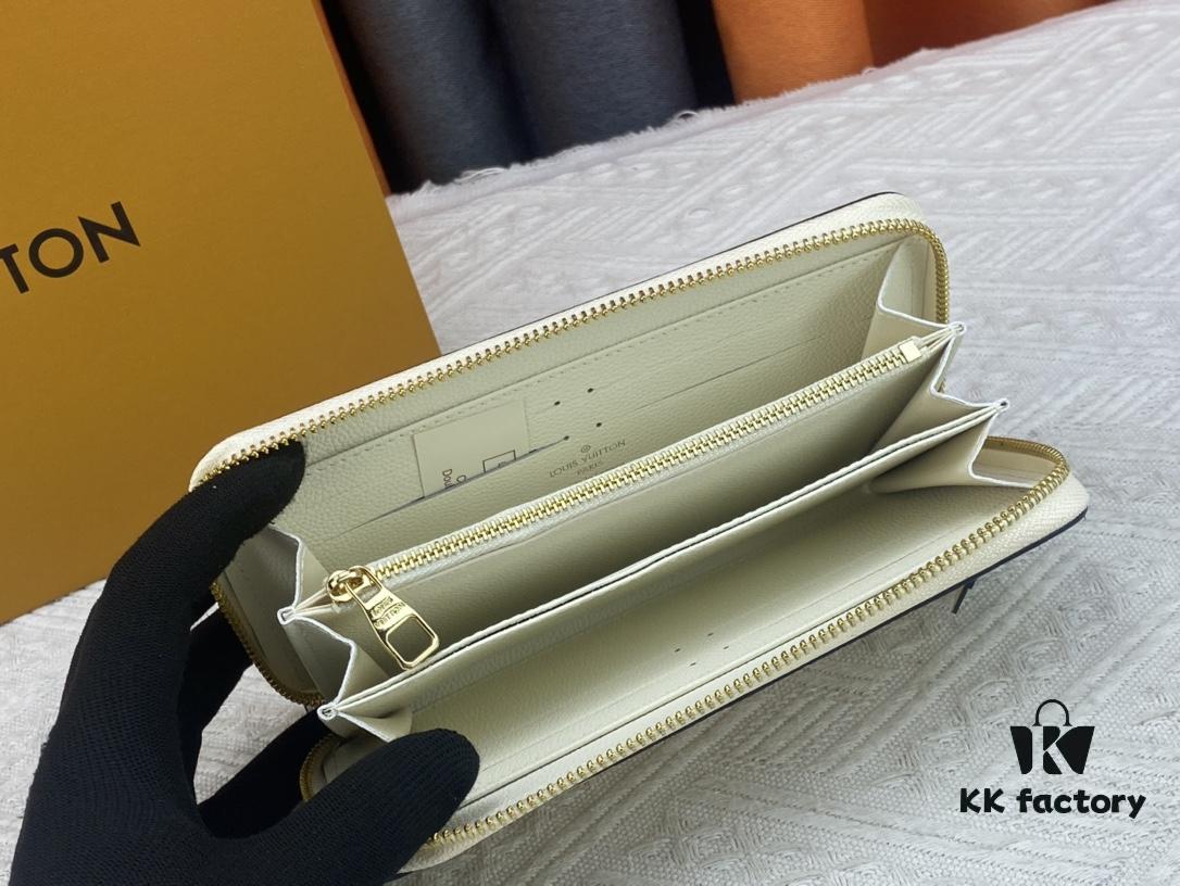 693077486e68136f4d9a6708 Top Original 💎 By The Pool Collection Zipped Wallet in Monogram Empreinte Leather