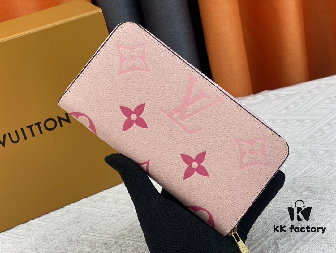 693077506e68136f4d9a671a Top Original 💎 By The Pool Collection Zipped Wallet in Monogram Empreinte Leather