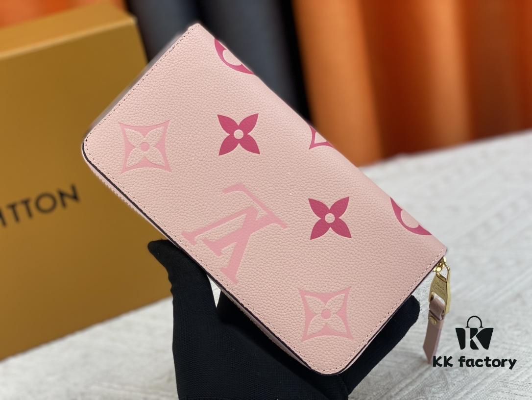 693077506e68136f4d9a671c Top Original 💎 By The Pool Collection Zipped Wallet in Monogram Empreinte Leather