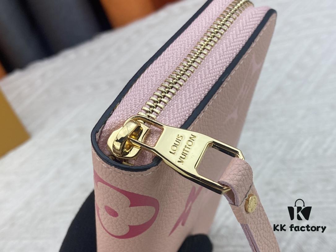693077516e68136f4d9a671d Top Original 💎 By The Pool Collection Zipped Wallet in Monogram Empreinte Leather