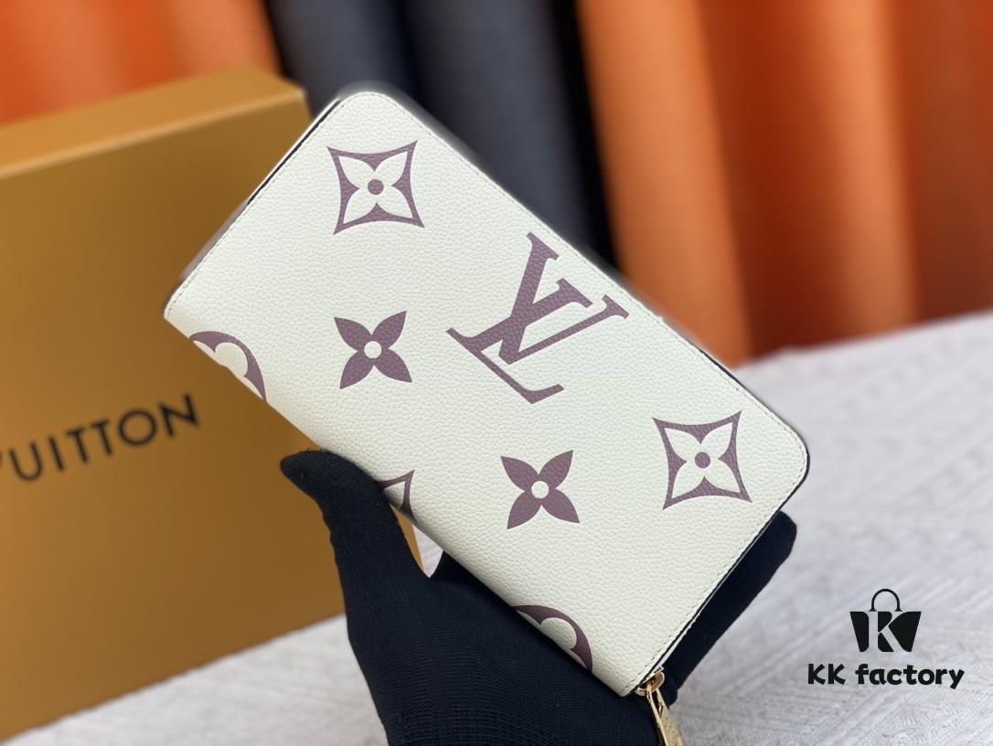 693077536e68136f4d9a6722 Top Original 💎 By The Pool Collection Zipped Wallet in Monogram Empreinte Leather