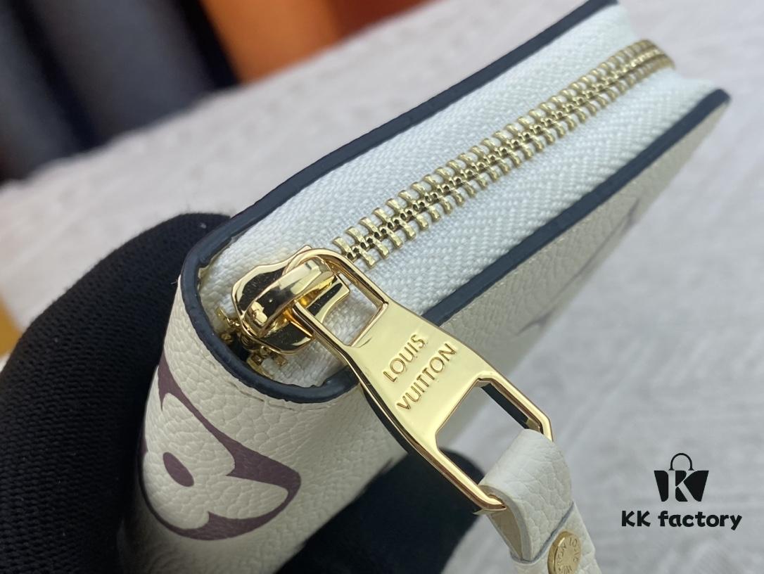 693077556e68136f4d9a6727 Top Original 💎 By The Pool Collection Zipped Wallet in Monogram Empreinte Leather