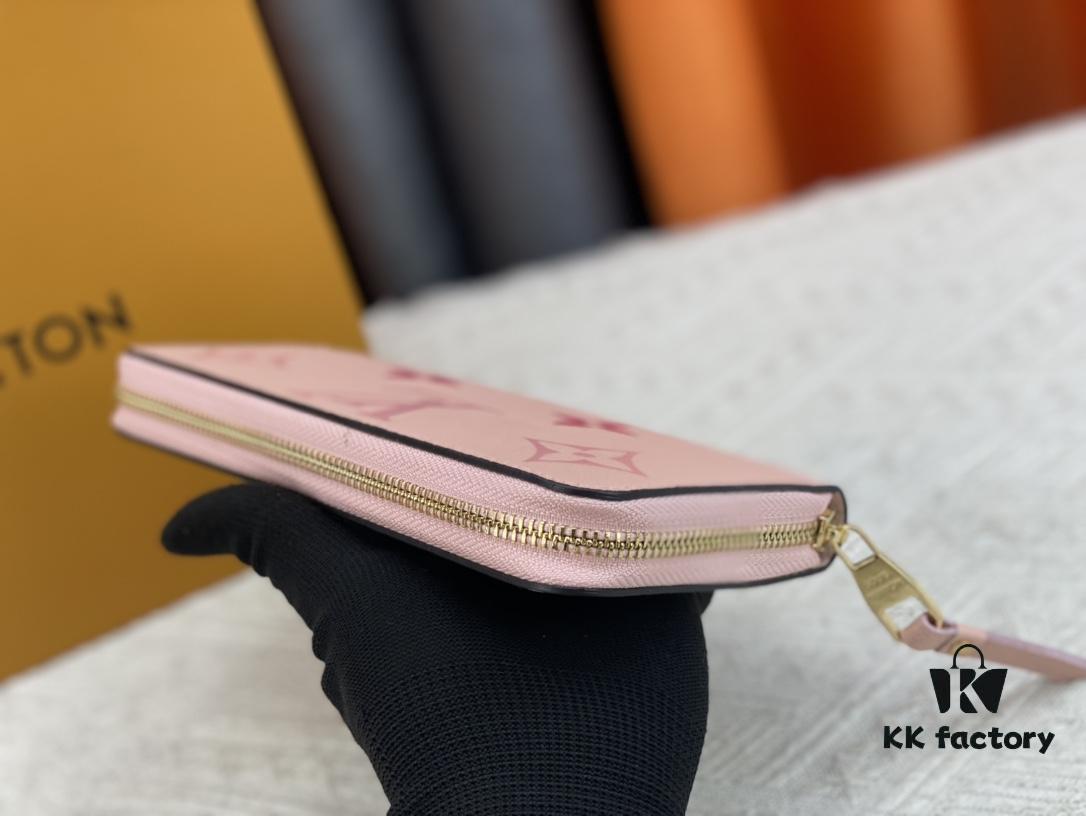 693077576e68136f4d9a672b Top Original 💎 By The Pool Collection Zipped Wallet in Monogram Empreinte Leather