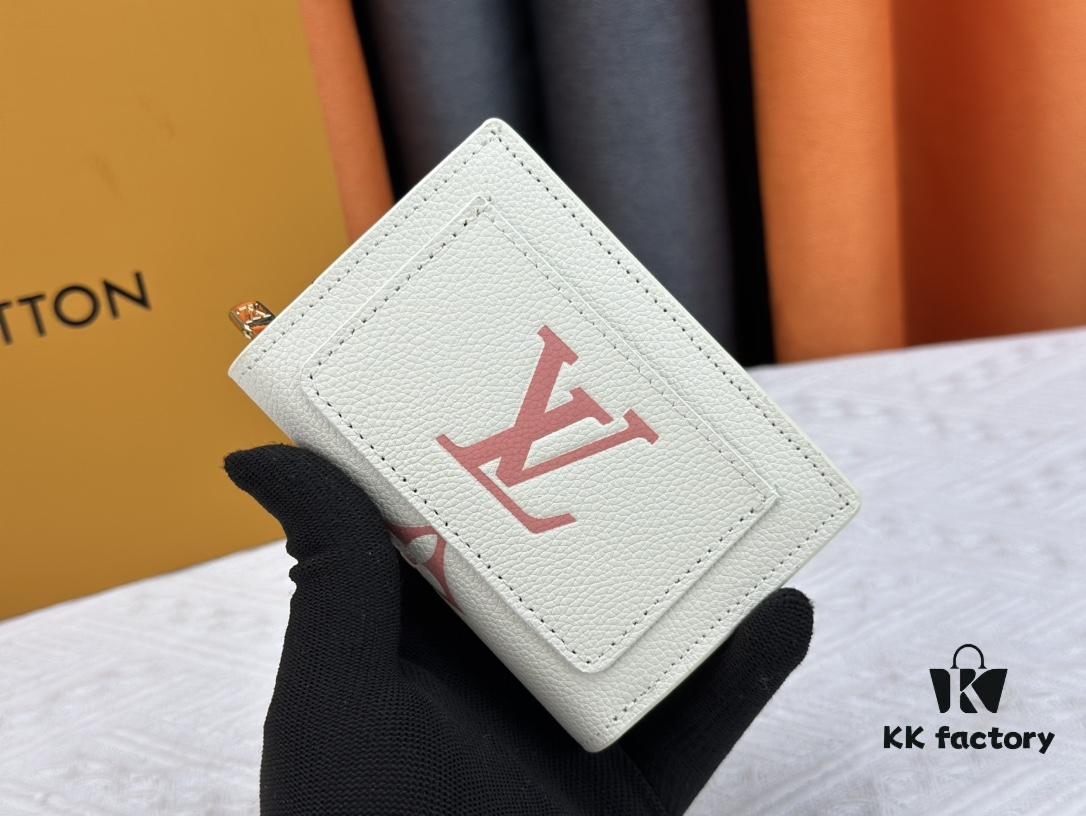 693077576e68136f4d9a672d LV Top Replica M80152 Cléa Wallet in Monogram Empreinte Soft Grain Leather
