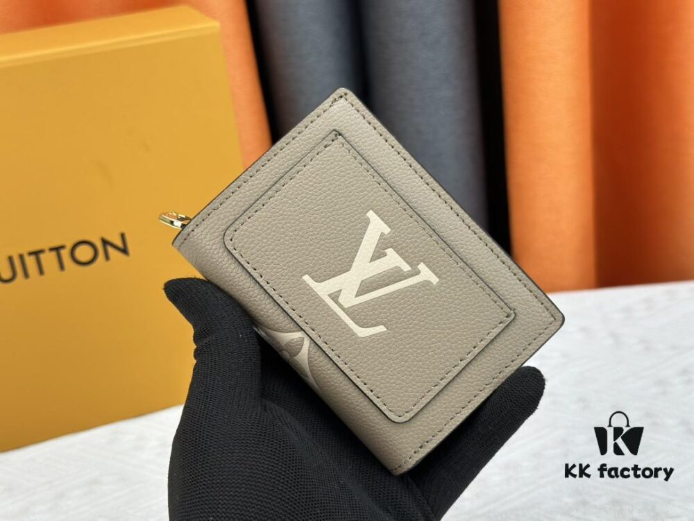 6930775a6e68136f4d9a6735 LV Top Replica M80152 Cléa Wallet Made of Monogram Empreinte Soft Grained Calfskin with Signature Monogram Embossed Pattern