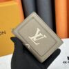 LV Top Replica M80152 Cléa Wallet Made of Monogram Empreinte Soft Grained Calfskin with Signature Monogram Embossed Pattern