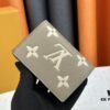 LV Top Replica M80152 Cléa Wallet Made of Monogram Empreinte Soft Grained Calfskin with Signature Monogram Embossed Pattern