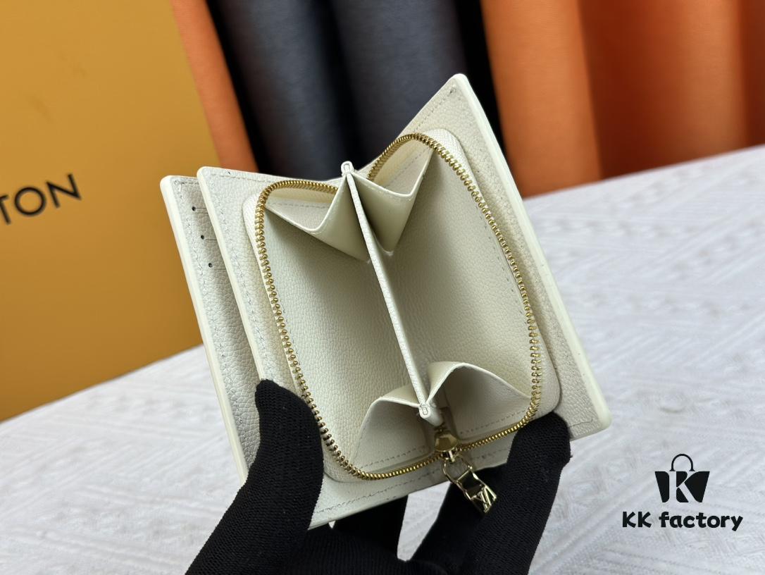 6930775b6e68136f4d9a6737 LV Top Replica M80152 Cléa Wallet in Monogram Empreinte Soft Grain Leather