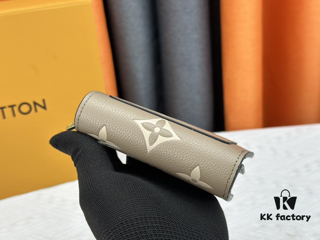 LV Top Replica M80152 Cléa Wallet Made of Monogram Empreinte Soft Grained Calfskin with Signature Monogram Embossed Pattern