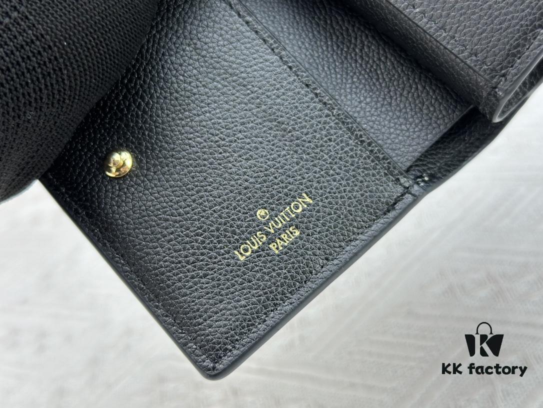 693077616e68136f4d9a674a LV Top Replica M80152 Cléa Wallet in Monogram Empreinte Soft Grained Calfskin