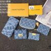 M82958 Blue Denim Zippy Wallet
