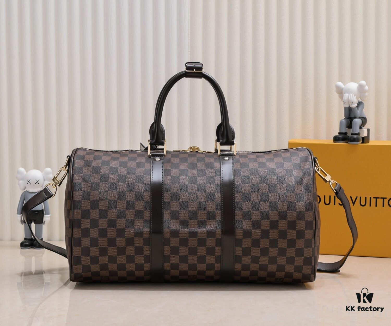 693077766e68136f4d9a6772 Exclusive Real Photo - Upgraded Version ‼️ Authentic Goods ‼️ Highly Acclaimed Keepall 455055 Travel Bag in 5 Colors (with Strap) Available in Three Sizes