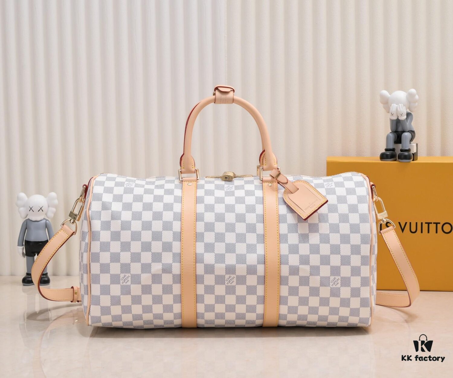 6930777f6e68136f4d9a6785 Exclusive Real Shot - Upgraded Version ‼️ Authentic Goods ‼️ Highly Acclaimed Keepall 455055 Travel Bag in 5 Colors (with Shoulder Strap) Available in Three Sizes