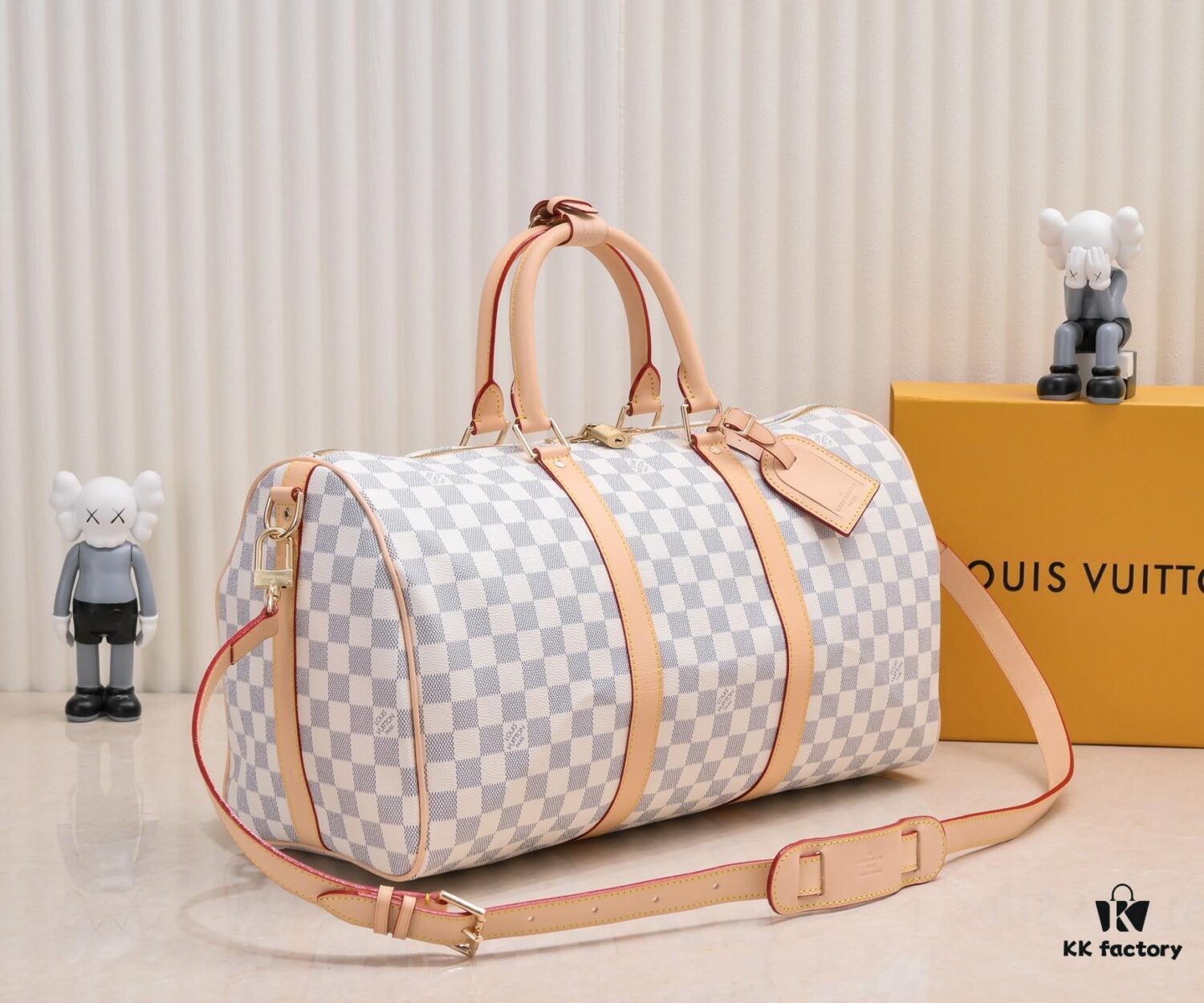 6930777f6e68136f4d9a6787 Exclusive Real Shot - Upgraded Version ‼️ Authentic Goods ‼️ Highly Acclaimed Keepall 455055 Travel Bag in 5 Colors (with Shoulder Strap) Available in Three Sizes