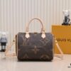 Upgraded Version [Speedy25] Handbag 2019 Runway Edition - Vintage Collection ~ M41113 (40390) Large Flower