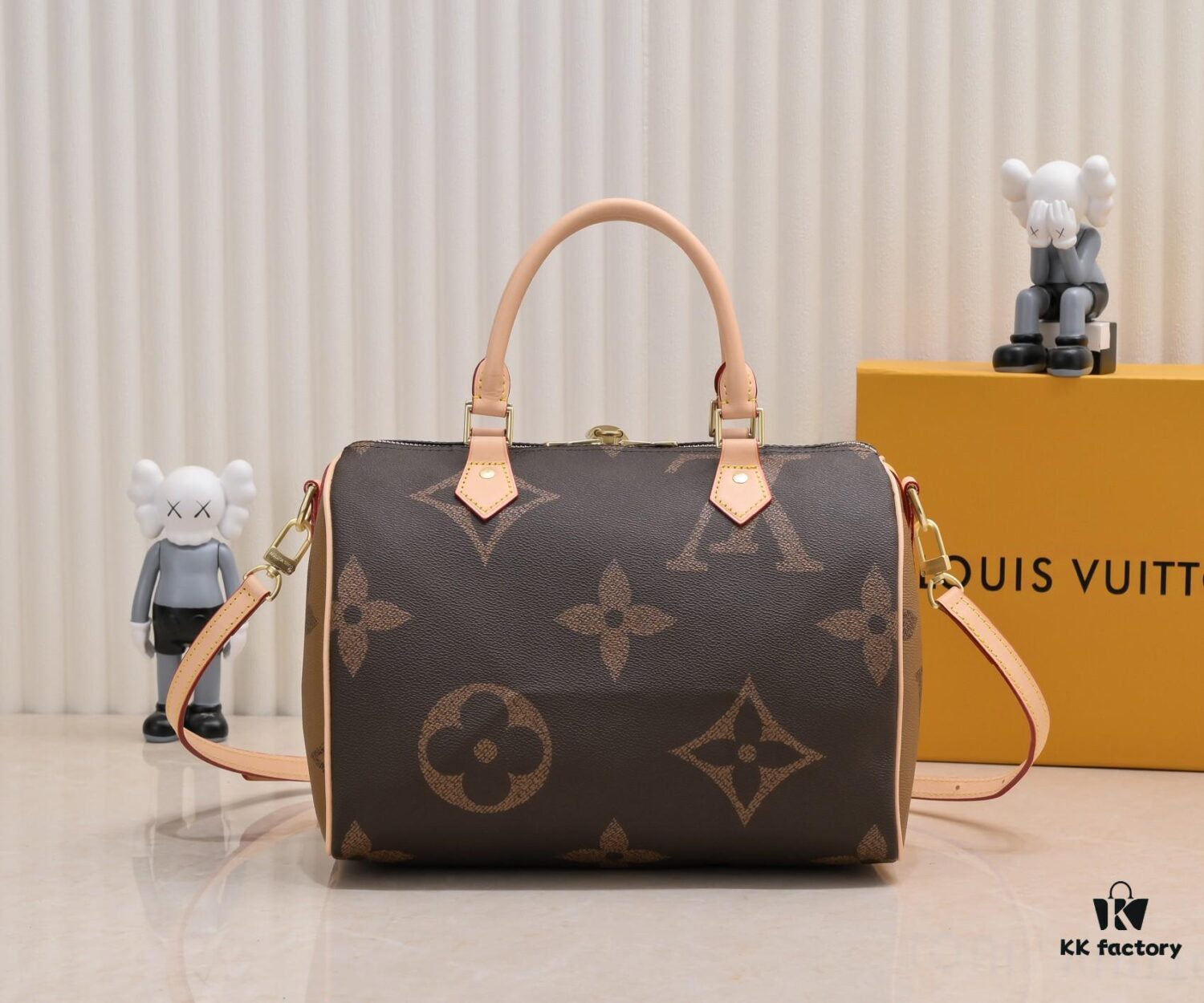 Upgraded Version [Speedy30] Handbag 2019 Runway Edition - Vintage Collection ~ M41112 (40391) Large Flower