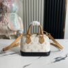 693077926e68136f4d9a67a8 M46895 White Flower 82717 Mini Shell Bag Collection - New Launch Nano Alma Handbag