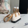 6930779d6e68136f4d9a67b1 M46895 White Flower 82717 Mini Shell Bag Collection - New Launch Nano Alma Handbag