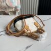 6930779d6e68136f4d9a67b3 M46895 White Flower 82717 Mini Shell Bag Collection - New Launch Nano Alma Handbag