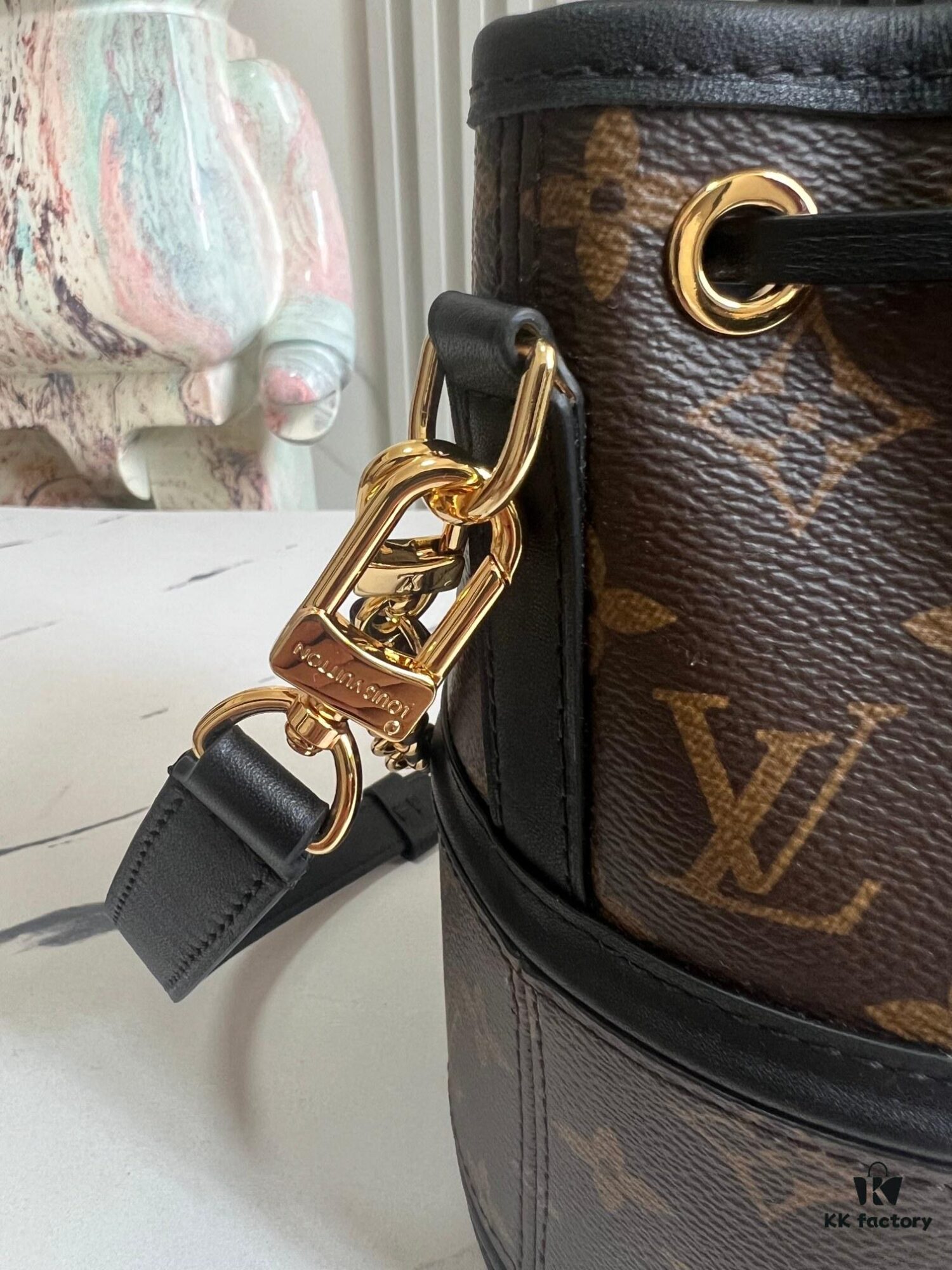 6930779f6e68136f4d9a67b9 Top Quality Original Order Exclusive Real Shot M83480 Monogram New Canoe Bag Bucket Bag with Chain