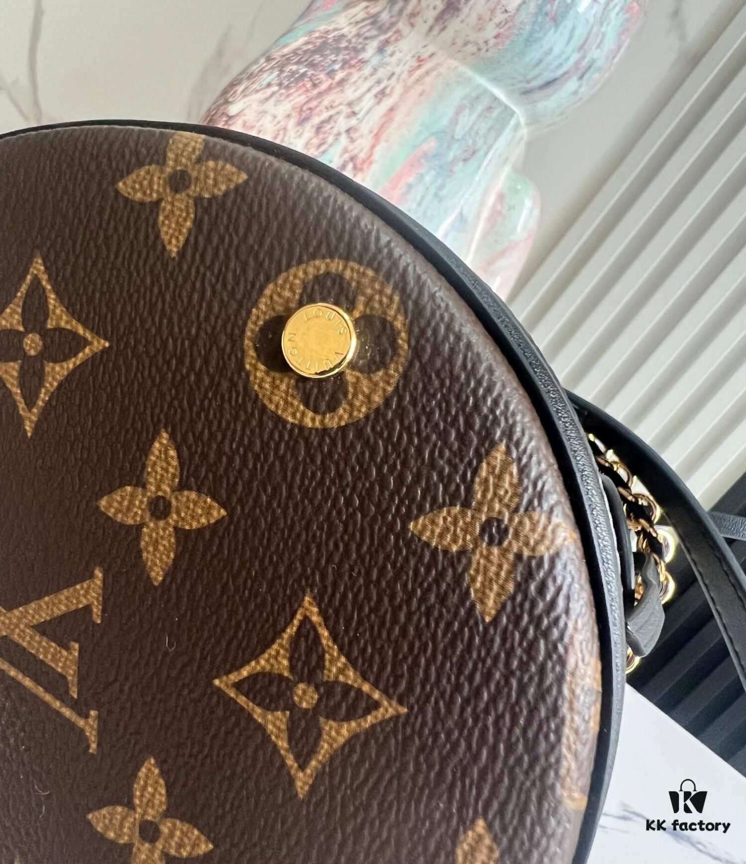 693077a36e68136f4d9a67be Top Quality Original Order Exclusive Real Shot M83480 Monogram New Canoe Bag Bucket Bag with Chain