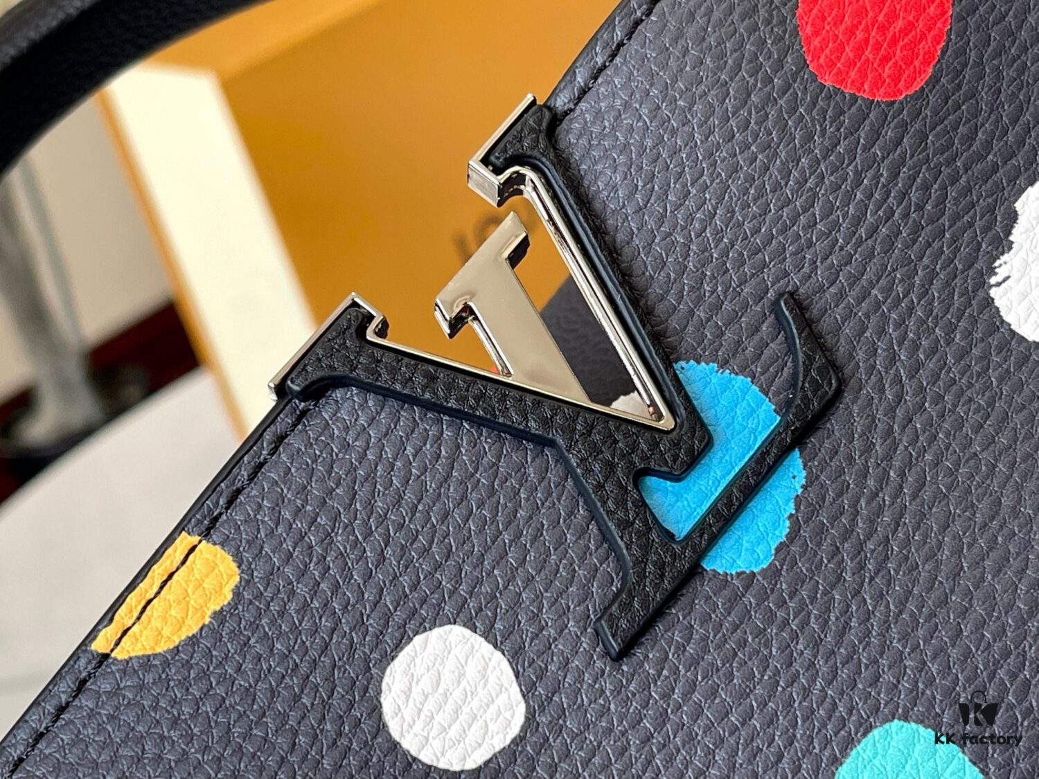 693077aa6e68136f4d9a67c9 Upgraded M21665 LV x YK Capucines Medium Handbag