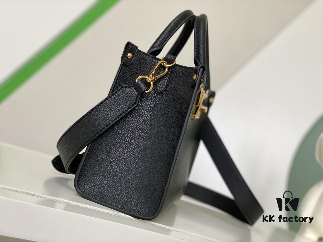 693077b36e68136f4d9a67d9 Lock & Go Handbag in Black M22311 and Beige White M23637 - Premium Original Order