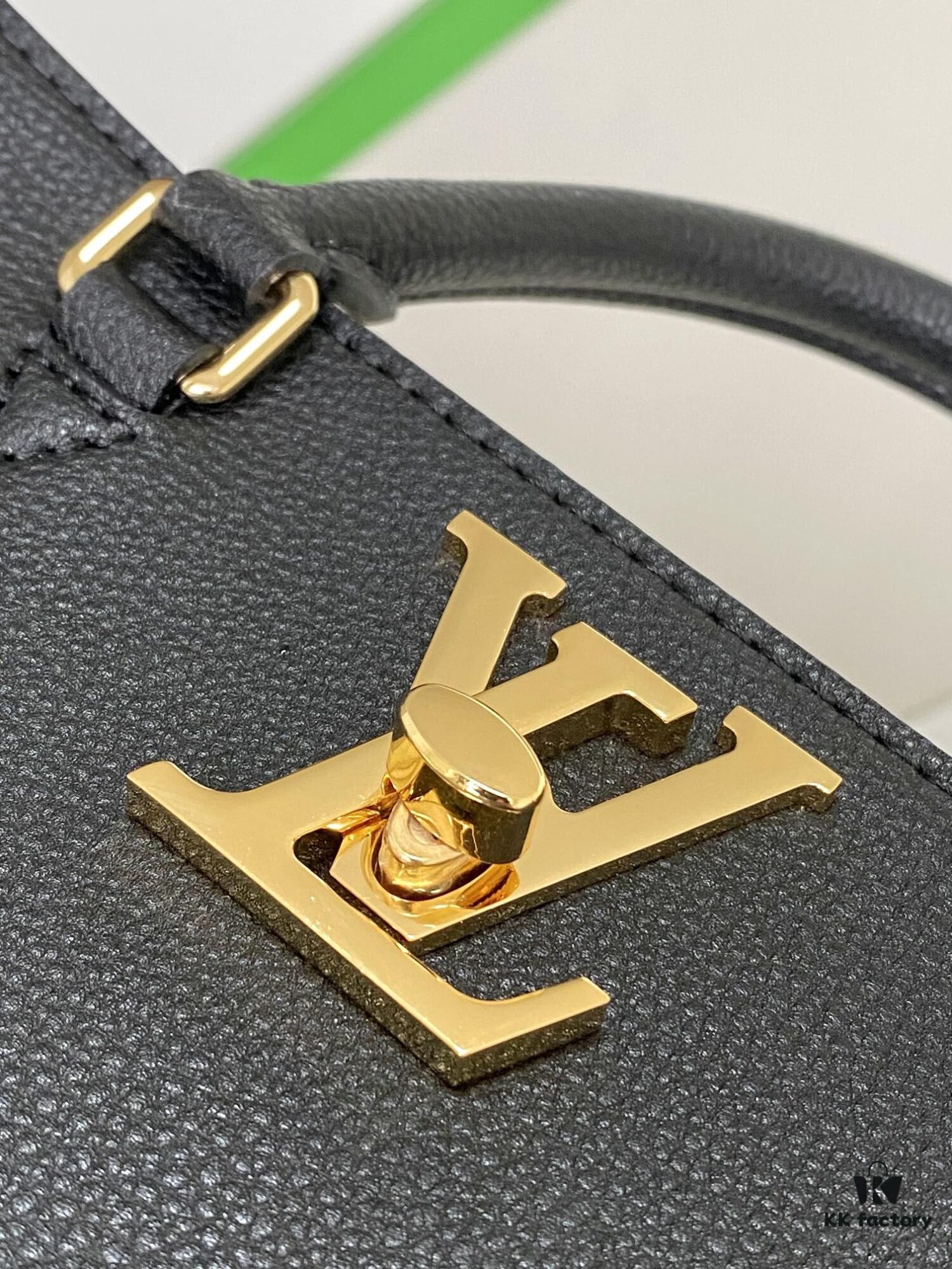 693077b56e68136f4d9a67dd Lock & Go Handbag in Black M22311 and Beige White M23637 - Premium Original Order