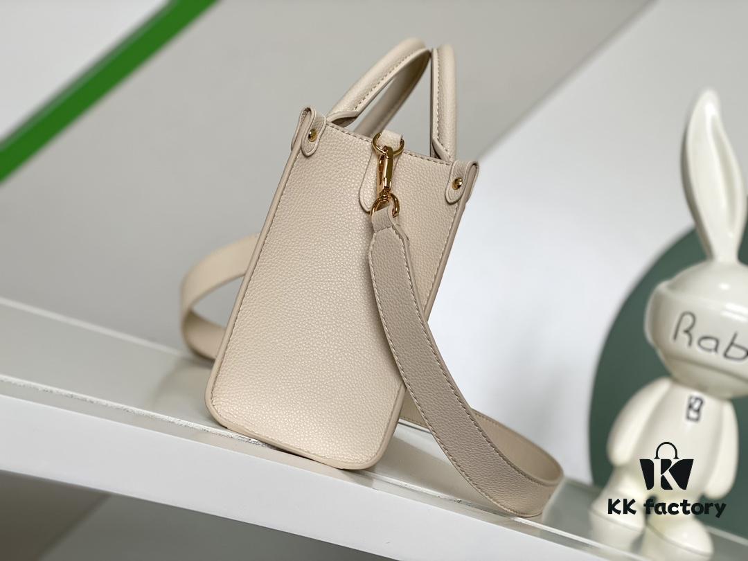 693077b76e68136f4d9a67e0 Lock & Go Handbag in Black M22311 and Beige M23637 - Premium Original Order, Smooth Grained Calfskin with LV Twist Lock